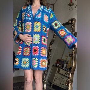 The Cutest Granny Square Sweater